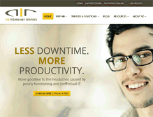 Tablet Screenshot of airtechnologyservices.com